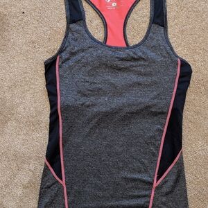 Active USA Charcoal and Coral Bodysuit